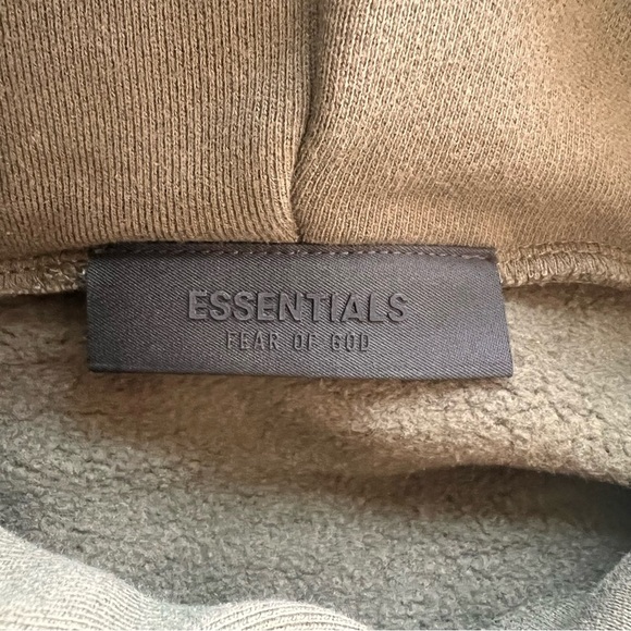 Fear of God Essentials Military Fleece Hoodie - Picture 10 of 13